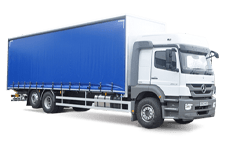 Minibus Hire Fareham - 26 Tonne Curtain Side Truck - Truck hire Fareham