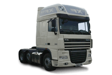 Minibus Hire Fareham - 44 Tonne Sleeper Truck - Truck hire Fareham