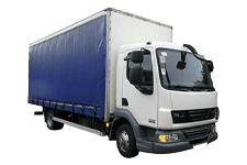 Minibus Hire Fareham - 7.5 Tonne Curtain Side Truck - Truck hire Fareham
