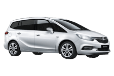 Minibus Hire Fareham - Vauxhall Zafira 7-Seater - Minibus hire Fareham